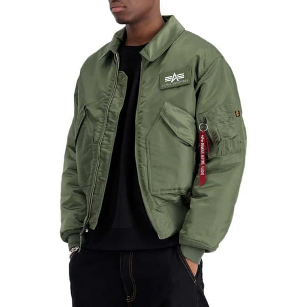 Alpha Industries Cwu45 Jacka Grönt S Man
