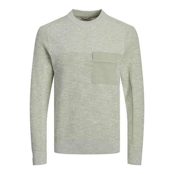 Jack & Jones Digital Linen Tröja Grå M Man
