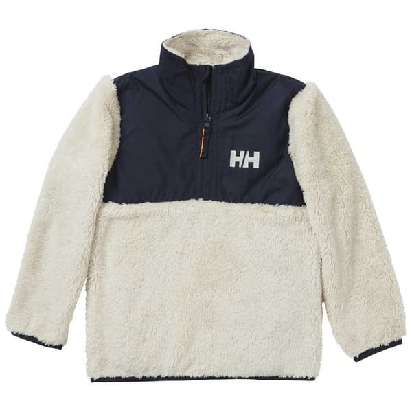 Helly Hansen Champ Fleecejakke Med Halv Lynlås Beige 4 Years