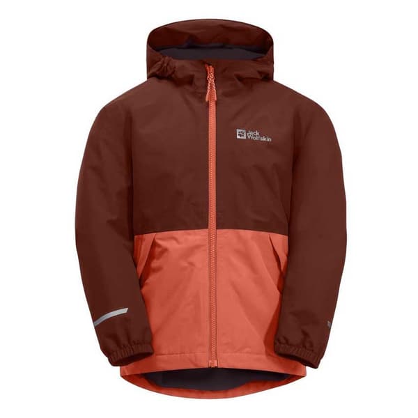 Jack Wolfskin Snowy Days Jakke Rød 152 cm Dreng