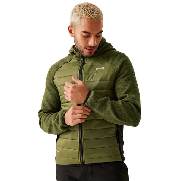 Regatta Newhill Hybrid Jakke Grøn S Mand