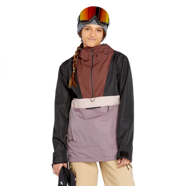 Volcom Ashfield Jacka Brun S Kvinna