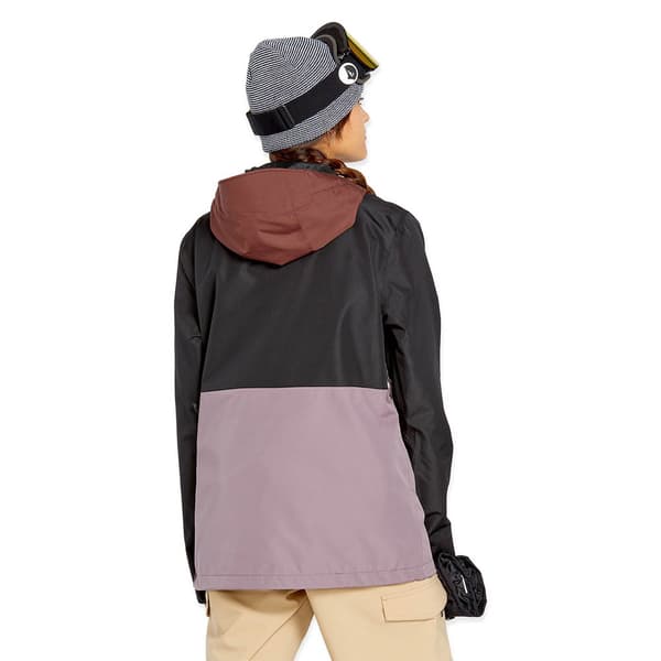 Volcom Ashfield Jacka Brun S Kvinna