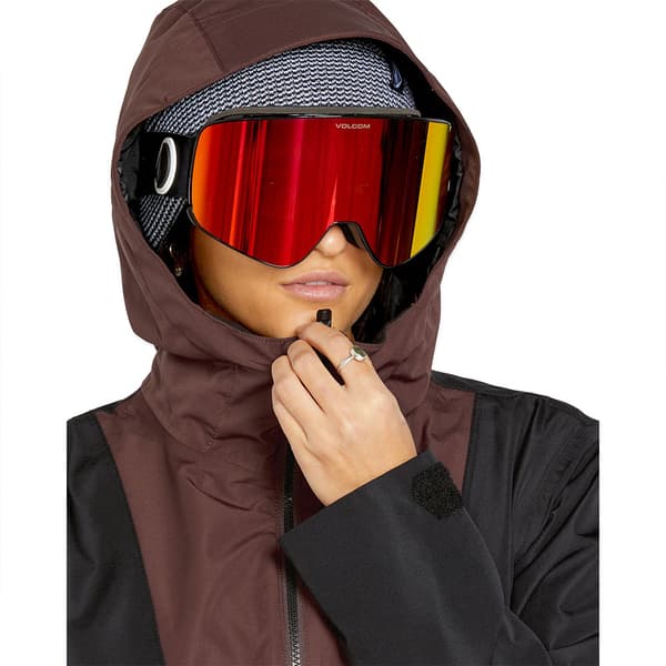 Volcom Ashfield Jacka Brun S Kvinna