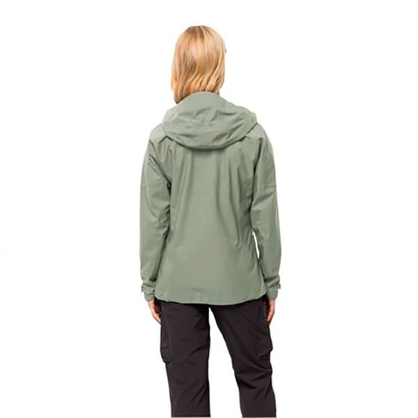 Jack Wolfskin Kammweg 2l Jacka Grönt M Kvinna