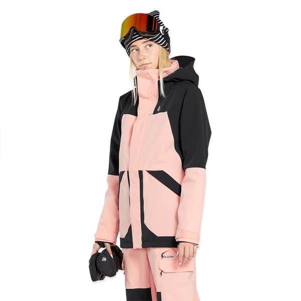 Volcom Shelter 3d Stretch Jacka Rosa S Kvinna