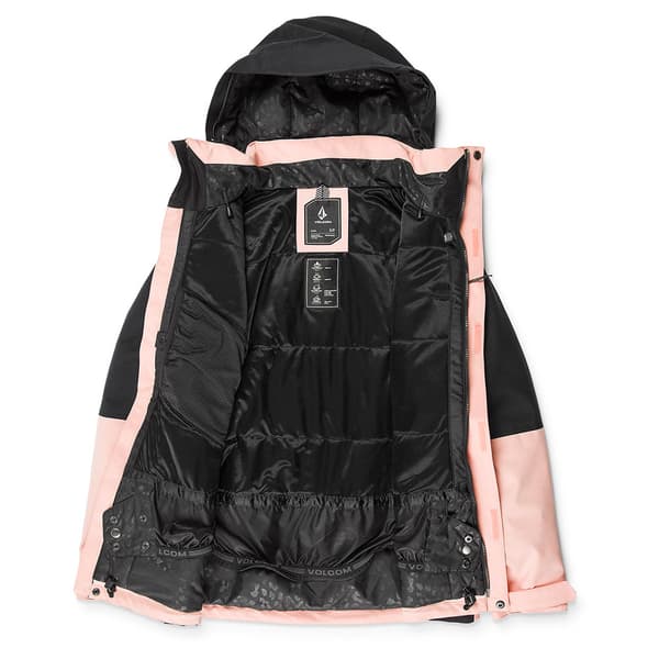 Volcom Shelter 3d Stretch Jacka Rosa S Kvinna
