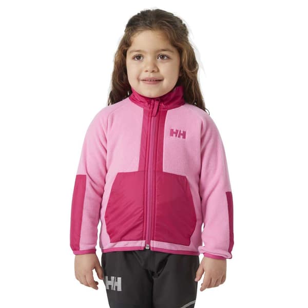Helly Hansen Marka Fleecejakke Med Fuld Lynlås Rosa 6 Years