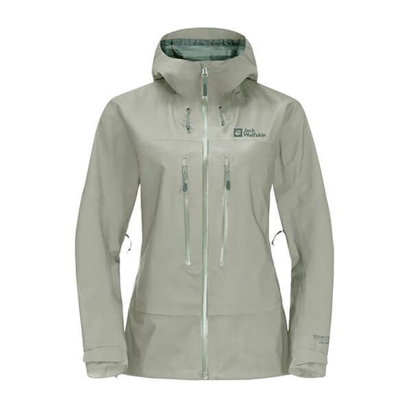 Jack Wolfskin Kammweg 3l Jacka Grönt L Kvinna