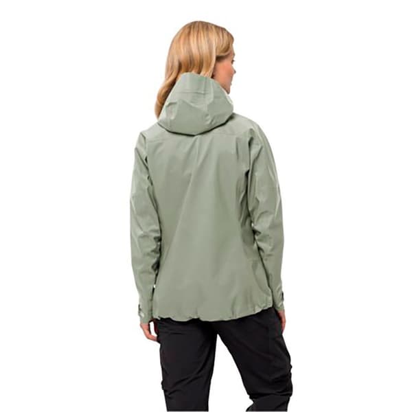 Jack Wolfskin Kammweg 3l Jacka Grönt L Kvinna