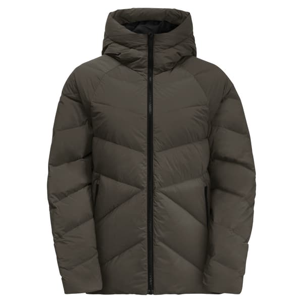 Jack Wolfskin Marienplatz Jakke Brun L Kvinde