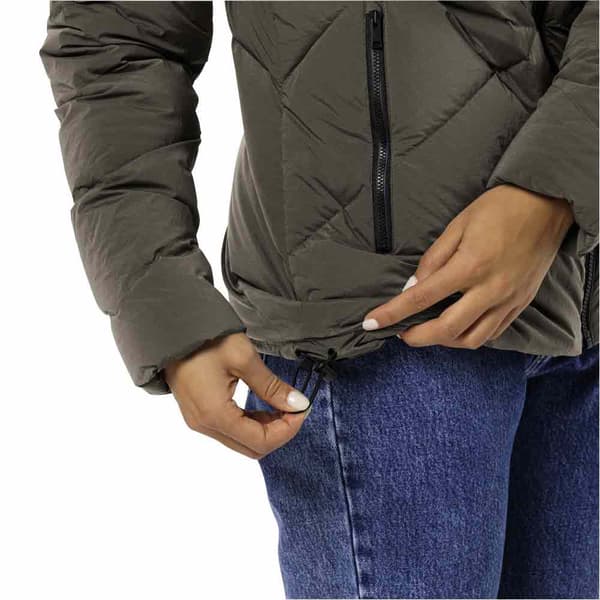 Jack Wolfskin Marienplatz Jakke Brun L Kvinde
