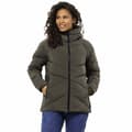 Miniatyrbillede 1 af 5: Jack Wolfskin Marienplatz Jakke Brun L Kvinde