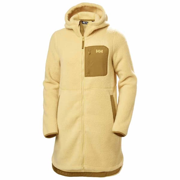 Helly Hansen Imperial Long Pile 2.0 Fleecejakke Med Fuld Lynlås Beige L Kvinde