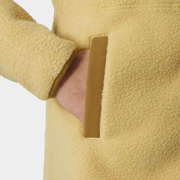 Helly Hansen Imperial Long Pile 2.0 Fleecejakke Med Fuld Lynlås Beige L Kvinde