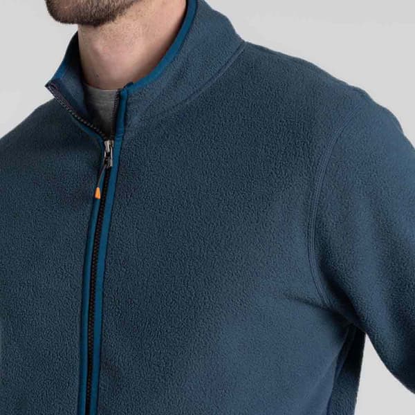 Craghoppers Co2 Renu Fleece Med Halv Dragkedja Blå M Man