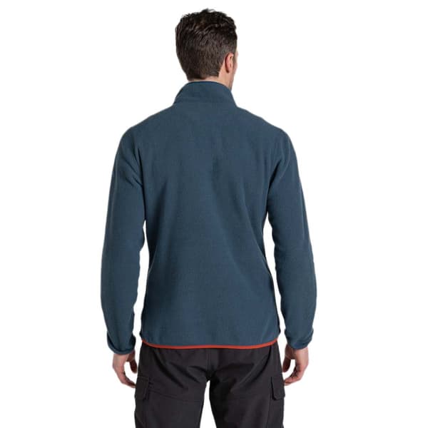 Craghoppers Co2 Renu Fleece Med Halv Dragkedja Blå M Man