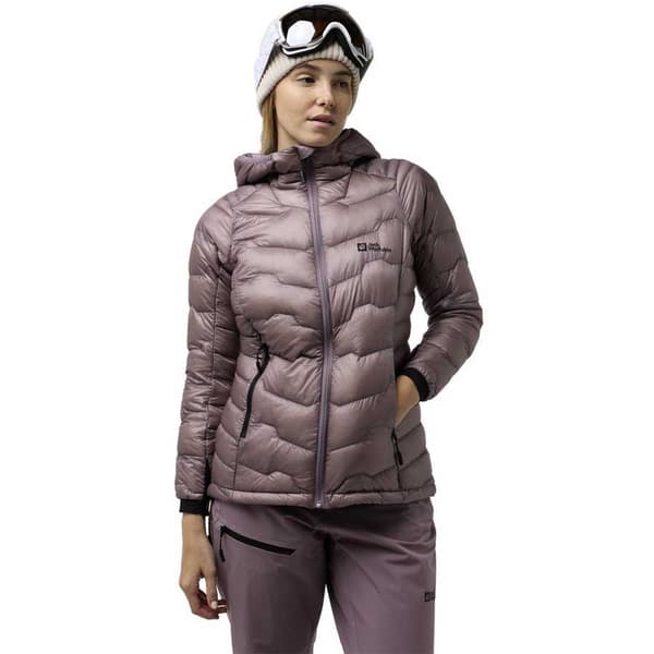 Jack Wolfskin Alpspitze Down Jacka Lila XL Kvinna