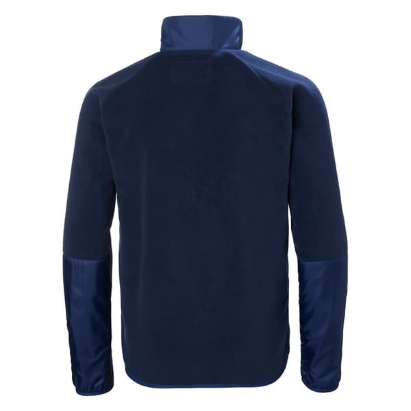 Helly Hansen Junior Marka Fleece Fleecejakke Med Fuld Lynlås Blå 8 Years