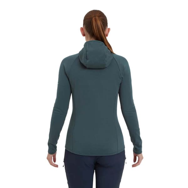 Montane Protium Fleecejacka Med Dragkedja Grönt XS Kvinna