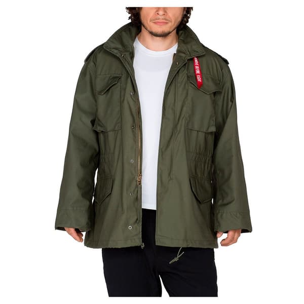 Alpha Industries M-65 Jacka Grönt M Man