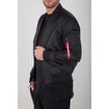 Miniatyrbild 4 av 7: Alpha Industries Ma-1 Tt Jacka Svart 3XL Man