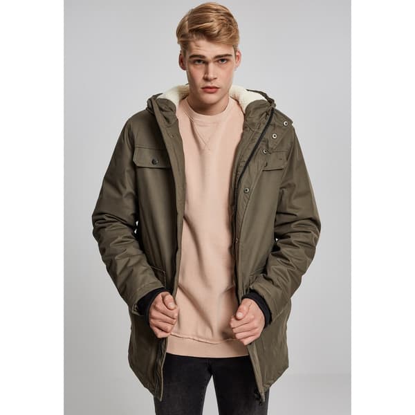 Urban Classics Tb1464 Parka Grøn M Mand