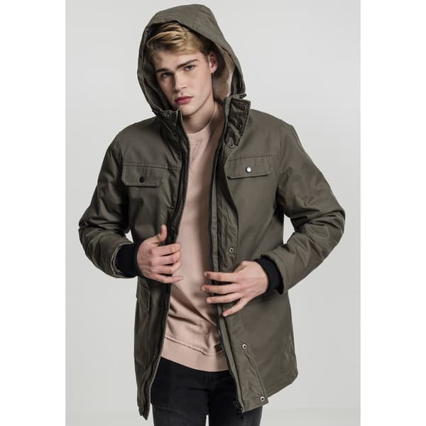 Urban Classics Tb1464 Parka Grøn M Mand