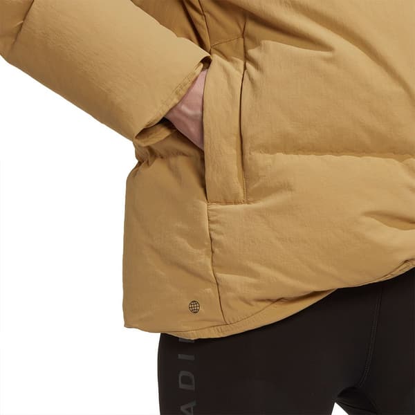 Adidas Big Baffle Jacka Brun XS Kvinna
