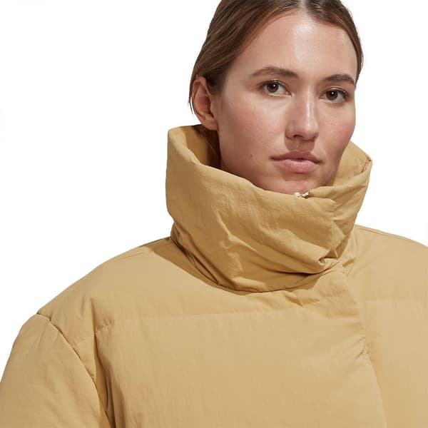 Adidas Big Baffle Jacka Brun XS Kvinna