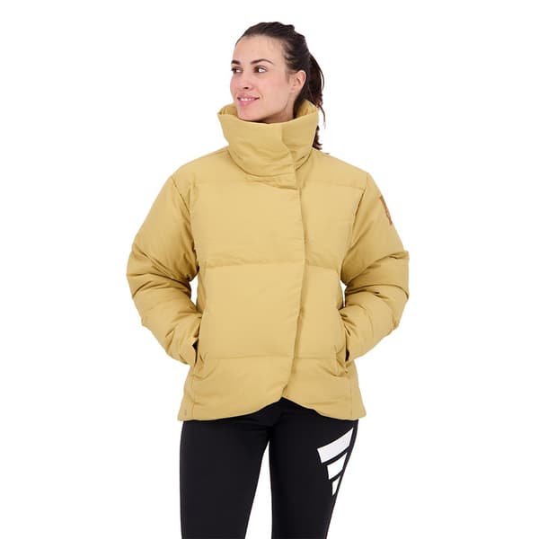Adidas Big Baffle Jacka Brun XS Kvinna