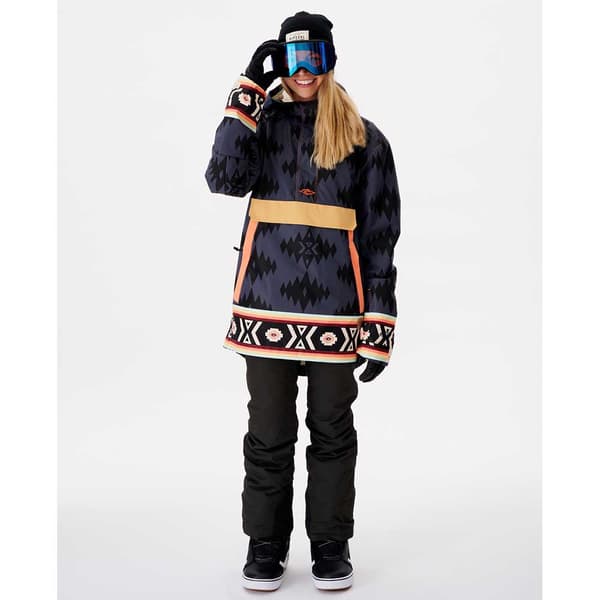 Rip Curl Rider Anorak Jacka Grå S Kvinna