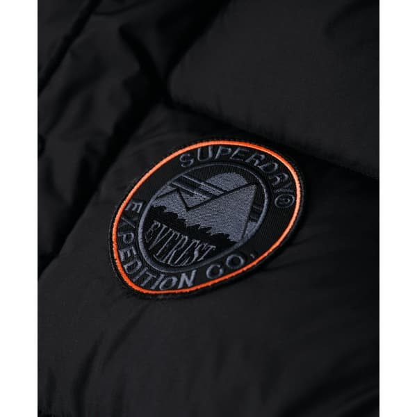 Superdry Everest Longline Baffled Jakke Sort M Mand