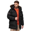 Miniatyrbillede 1 af 4: Superdry Everest Longline Baffled Jakke Sort M Mand