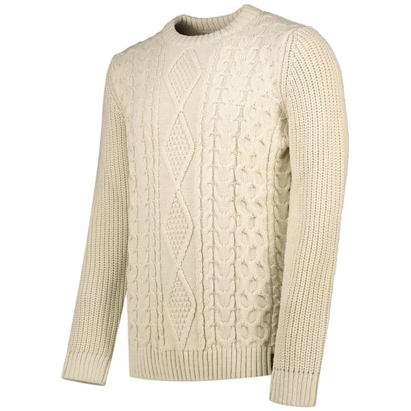 Superdry Jacob Cable Tröja Beige 3XL Man