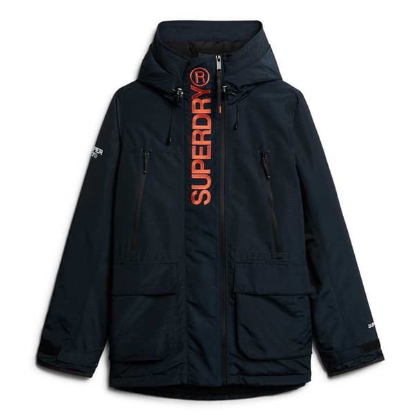 Superdry Ultimate Embroidered Jacka Blå M Man