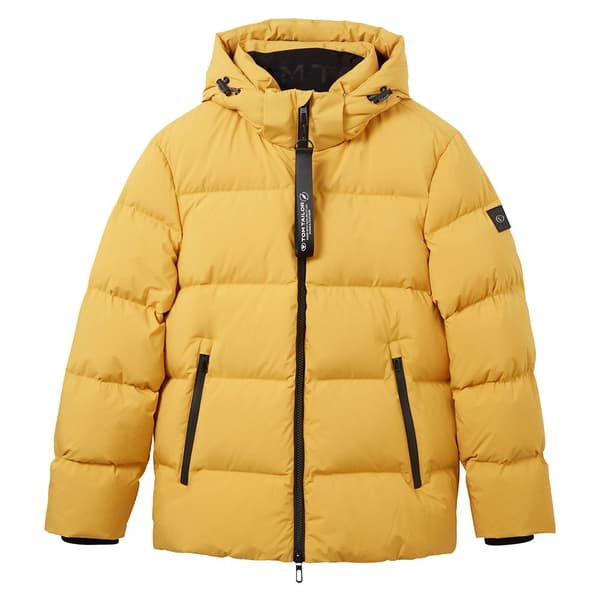 Tom Tailor 1037350 Recycled Down Puffer Jacka Gul S Man