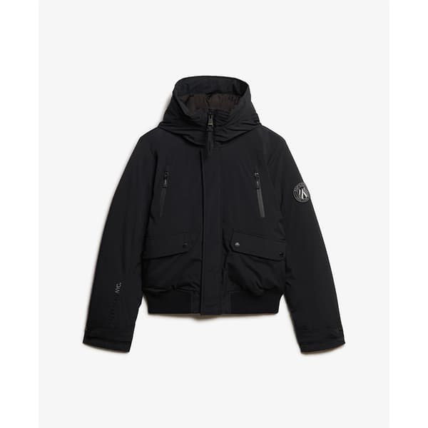 Superdry City Padded Bomberjacka Svart L Kvinna