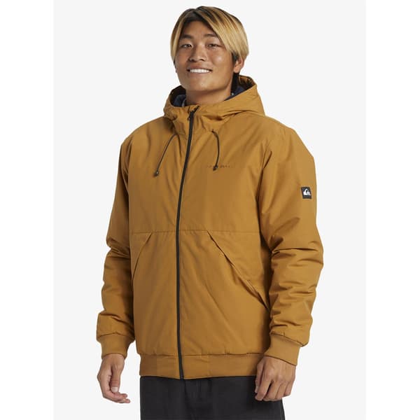 Quiksilver Brooks 5k Jacka Brun,Orange XL Man