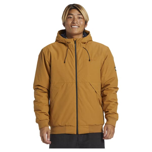 Quiksilver Brooks 5k Jacka Brun,Orange XL Man