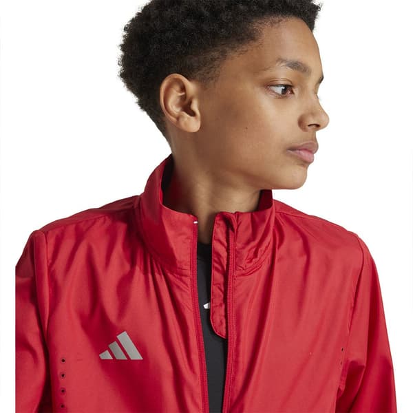 Adidas Team Wind.rdy Jacka Röd 9-10 Years Pojke