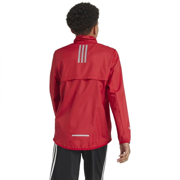 Adidas Team Wind.rdy Jacka Röd 9-10 Years Pojke