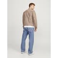 Miniatyrbillede 2 af 6: Jack & Jones Dylan Biker Læderjakke Beige L Mand