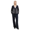 Miniatyrbillede 6 af 6: Tom Tailor V Neck Cardigan Sort M Kvinde