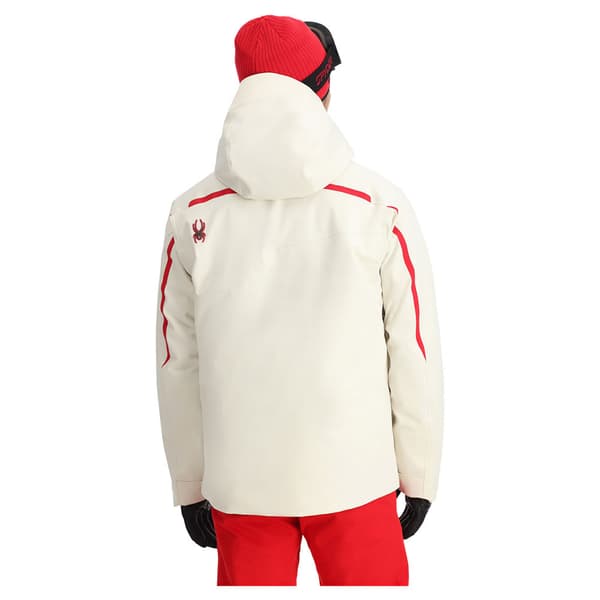 Spyder Leader Jacka Vit XL Man