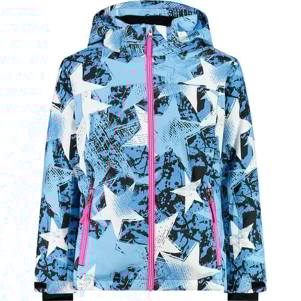 Cmp Snaps Hood 39w2085 Jakke Blå 4 Years Dreng