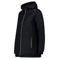 Miniatyrbillede 3 af 3: Cmp Long Fix Hood 32z1396 Jakke Sort XL Kvinde