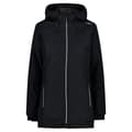 Miniatyrbillede 1 af 3: Cmp Long Fix Hood 32z1396 Jakke Sort XL Kvinde
