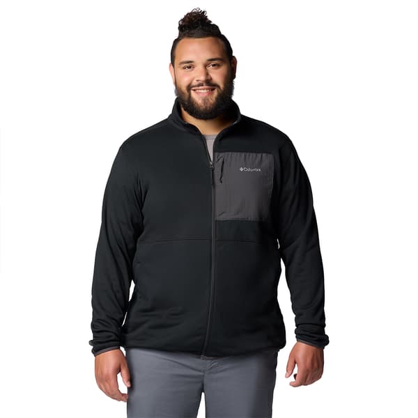 Columbia Hike™ Ii Plus Size Fleecejakke Med Fuld Lynlås Sort 2XL Mand