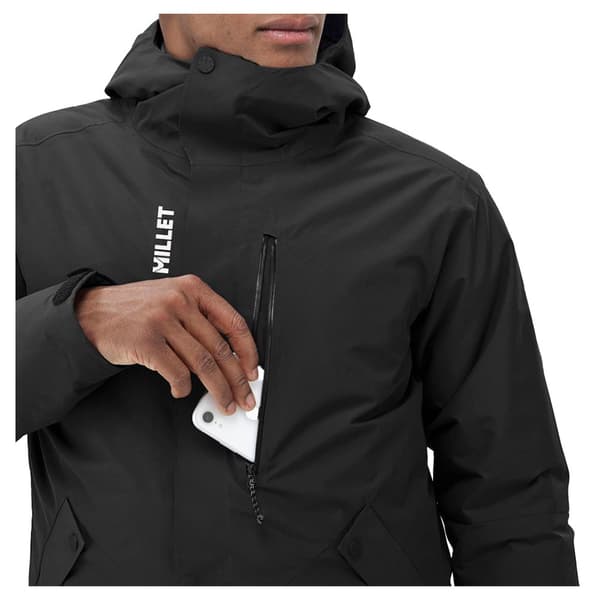 Millet Chamonix Warm Jakke Sort S Mand